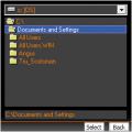 User 2 choose dir screen