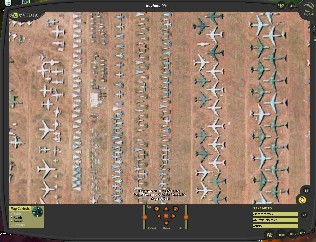 Tucson Arizona - these planes have mostly been decomissioned due to pollutants/expense if they were kept in the air